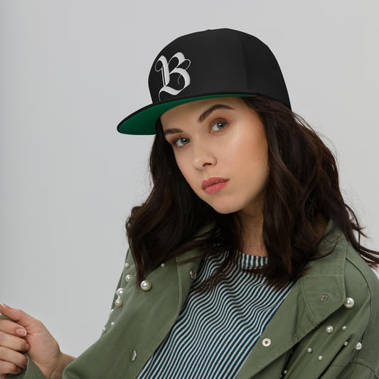 Black B Logo Cap